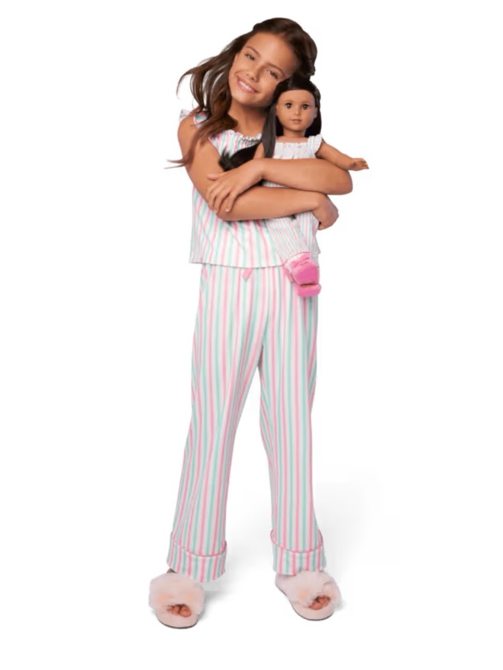 American Girl Raquel’s™ Coastal Stripes Pajamas for Girls size